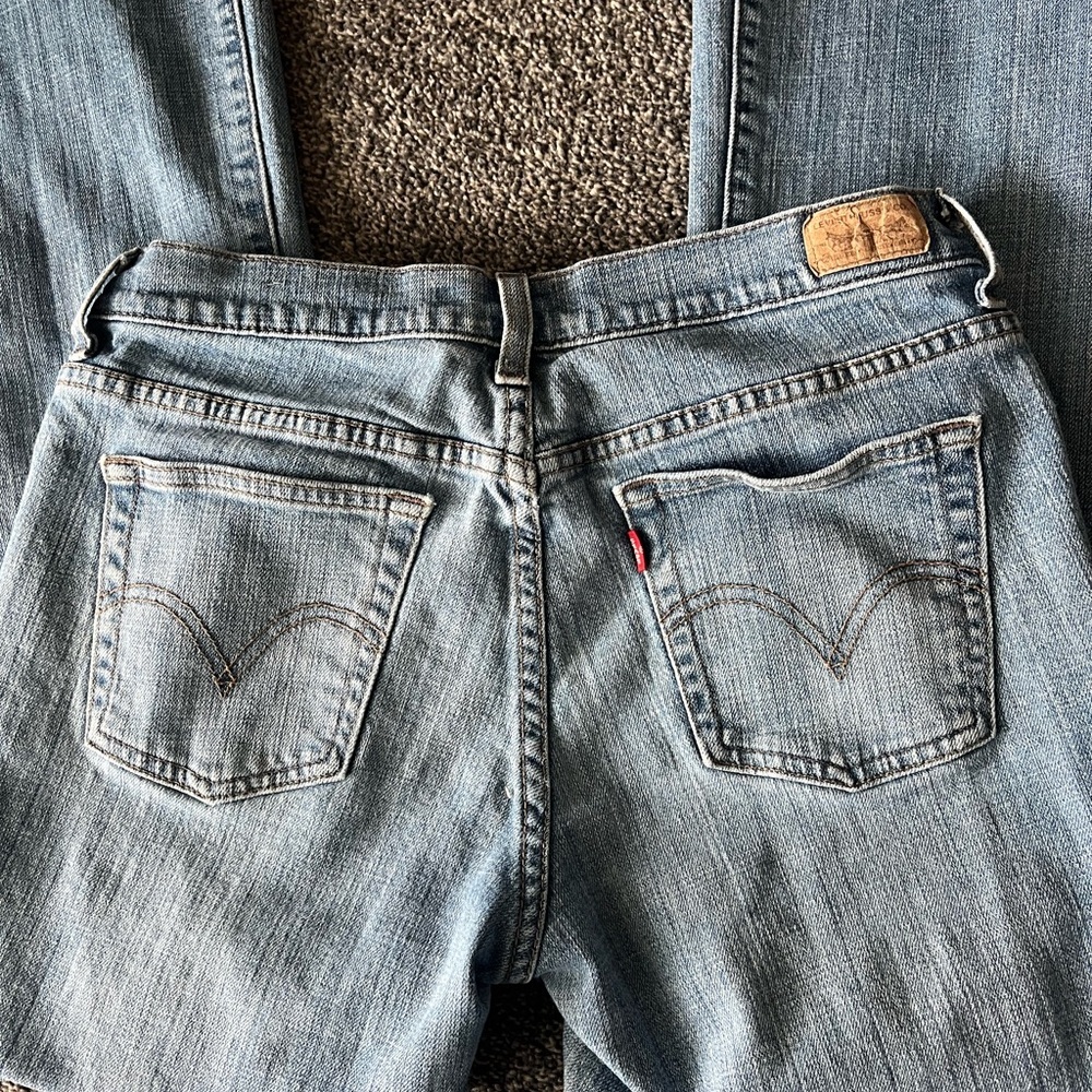 Levi's Women's Light Wash Boot-Cut Jeans